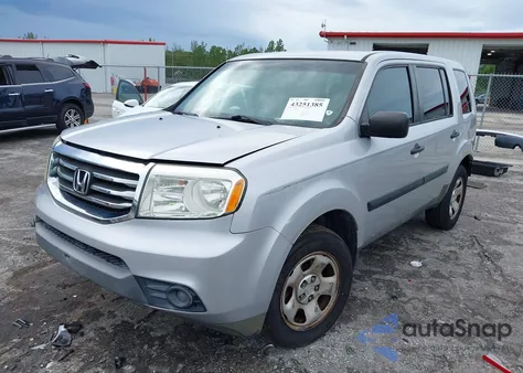 2012 Honda Pilot Lx z USA, uszkodzony, nr VIN 5FNYF4H27CB060734